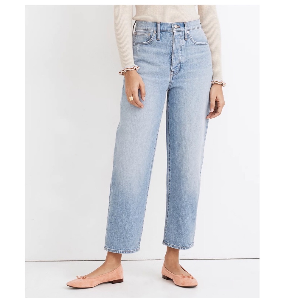 Madewell • Balloon Jeans in Hewes Wash NWOT